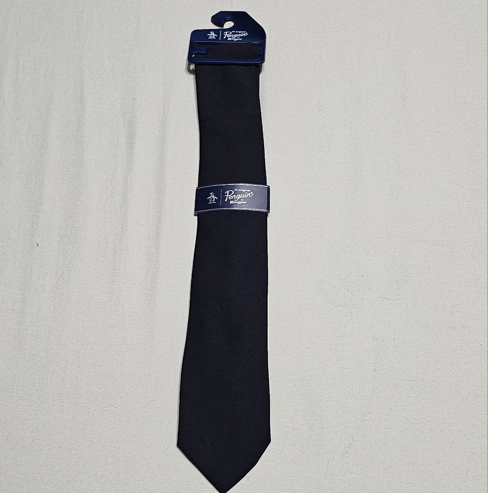 Original Penguin Navy Blue Tie